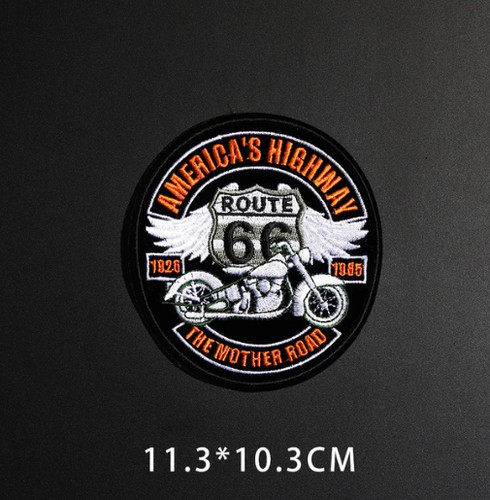 Route patch aufnäher - 66,