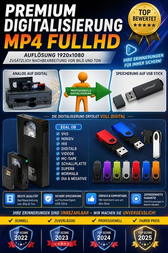 Mp4 format vhs kassetten - format,