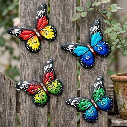 Schmetterling wanddeko eisen - schmetterling,