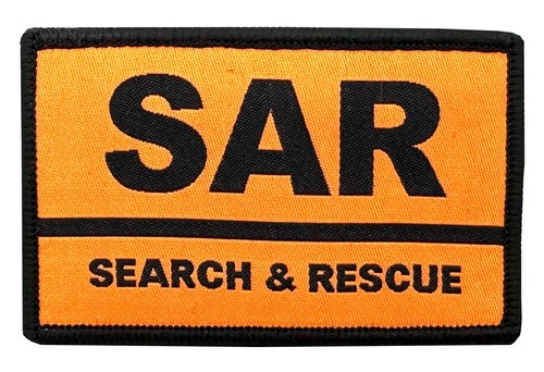 Search and rescue sar patch - search,