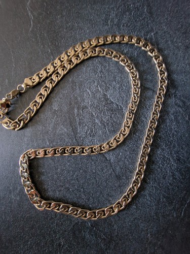 Goldfarbene figarokette - goldfarbene,
