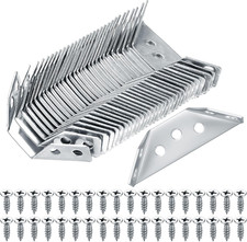 30 Stück Winkelverbinder Metall, Dreiecksstütze Aus Edelstahl, Möbel Eckverbinde