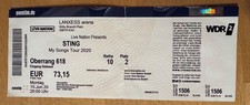 Sting Köln 2020 - Ticket -