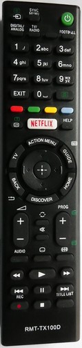 Ersatz fernbedienung für sony - ersatz,
