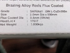 Messinglot L-CuZn39Sn