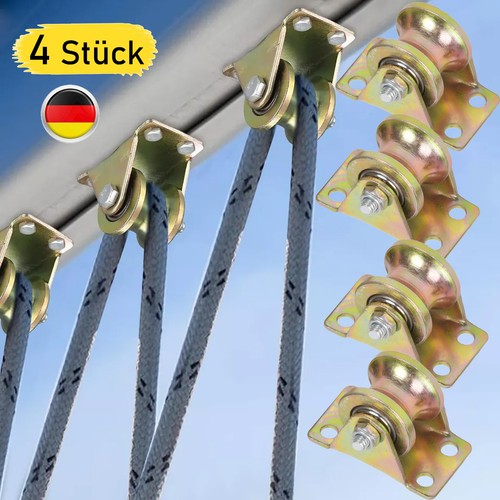4stk nut rollenrad - u-nut,
