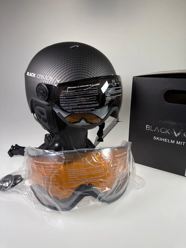 Black arlberg skihelm mit - black,