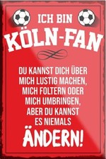 "Köln Fan" Magnet Fußball