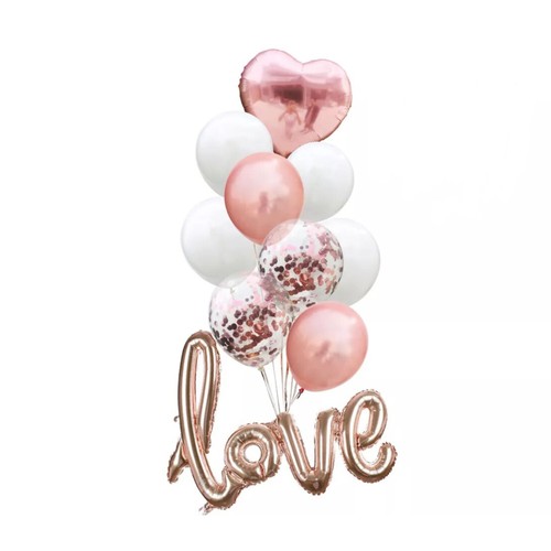 Deko ballons konfetti - 10,