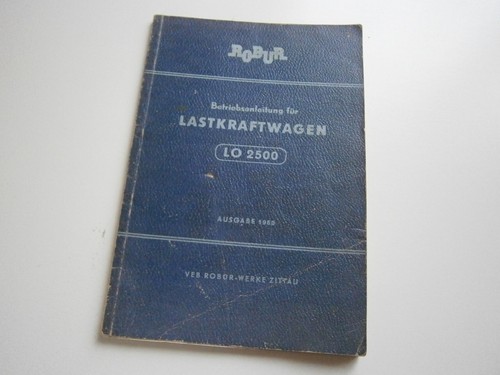 Robur lkw 2500 originale - robur,