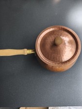 Caquelon Fonduetopf Kupfer von Eugen Zint, Vintage 