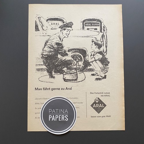 1964 man fährt gerne aral - 1964, zu