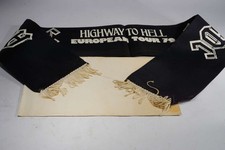 original AC/DC Schal Highway to Hell European Tour 1979 + Back in Black Poster