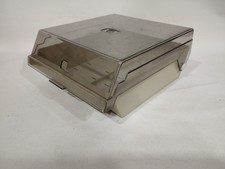 Diskettenbox für 3,5 Zoll Disketten, für ca. 70 Disketten, ohne Inhalt, 80'ziger