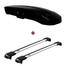 Dachbox Thule Vector L + Dachträger Thule für Skoda Fabia Kombi III Typ NJ5