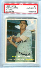 1957 Topps #1 Ted Williams HOF