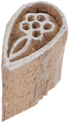 Indischer textilstempel holz - indischer, textilstempel,