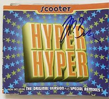 H P Baxxter Scooter signiert Musik CD Original Unterschrift Signed Autogramm
