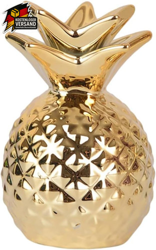 Keramik ananas spardose - keramik,