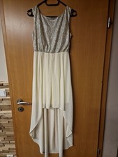 ⭐️Kleid Alythea Gr. S, vorne kurz, hinten lang, Beige ⭐️