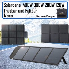 Solarpanel 400W Tragbar