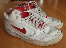 Nike Air - High - Sneaker - Weiß/Rot - EUR 45 - 29 cm - Zustand 7,5/10 - used