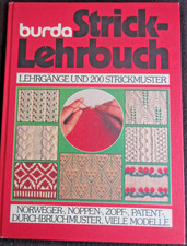 ?burda Stricklehrbuch Lehrgänge u. 200 Strickmuster Norweger-Noppen Klassiker