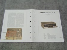 Schaltplan für Autoradio VEB