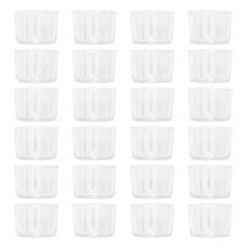Teelichtglas Set 1-192 Stück, Teelichthalter für Teelichtkerzen, Glas Deko