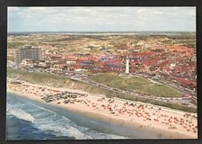 alte Luftbild-Postkarte Holland - Egmond aan Zee „Panorama“ neuwertig !**