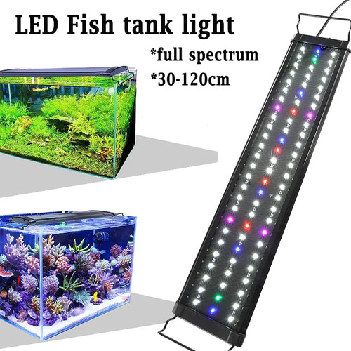 120cm led aquarium mit - led,