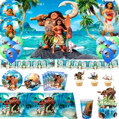 Moana partyzubehör vaiana - moana,