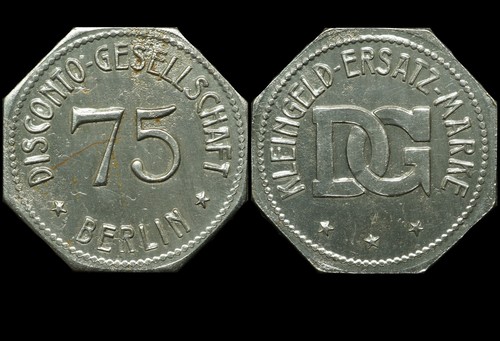 Notgeld pfennig eisen - notgeld:, pfennig,