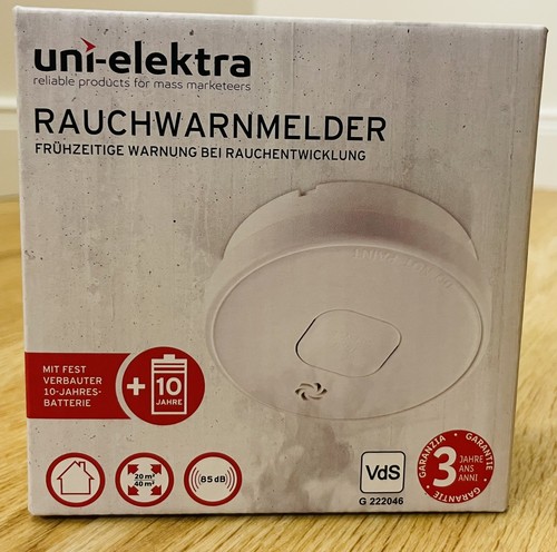 Uni elektra rauchmelder - rauchmelder, –