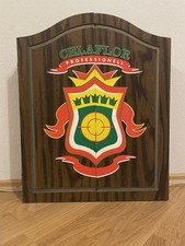 Dartscheibe Celaflor Rarität unbespielt Sammlerstück Dartboard Schrank Tafel