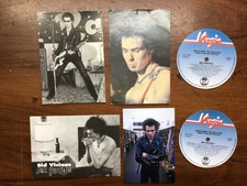 Sex Pistols / Sid Vicious 3 Postkarten , 1 Foto , 2 Label Never mind …… 30. Jubi