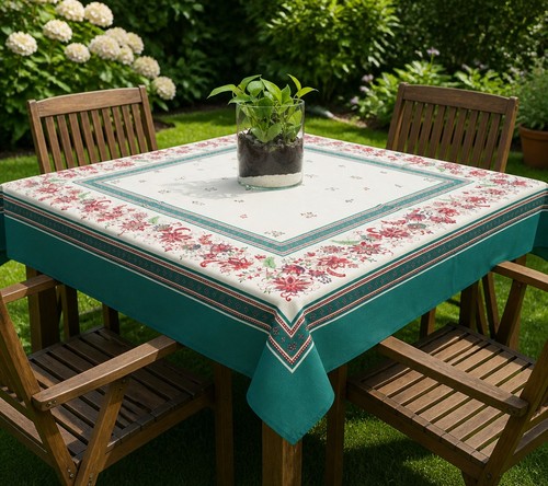 Mittel tischdecke blumen - mittel, &