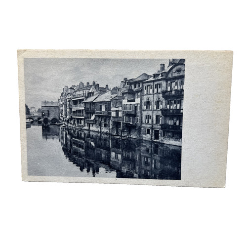 Postkarte metz partie an - metz,
