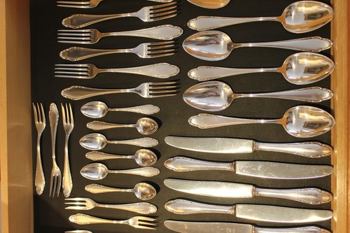 Großes wellner silber - großes, besteck