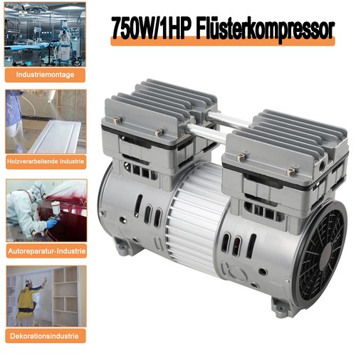 750w 1hp flüsterkompressor - 750w/1hp, 8