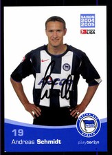 Andreas Schmidt Autogrammkarte
