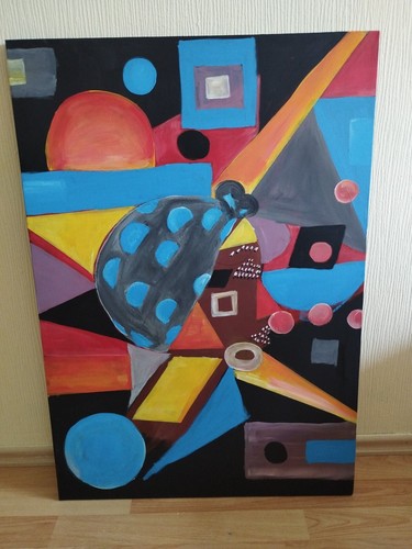 Leinwand bilder abstrakt 70x55 - bilder,