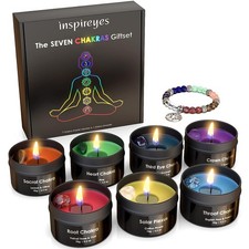 Chakra Kerzen Set 7er mit