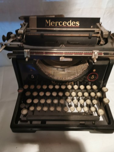 Mercedes schreibmaschine - mercedes,