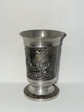 Kleiner Zinnbecher aus Reinzinn