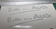 2x Bitte Ein AUDI  Auto
