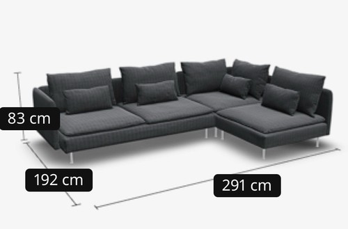 Ikea söderhamn bezug ecksofa - söderhamn,