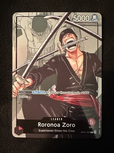 Op01 001 roronoa zoro - alt, art