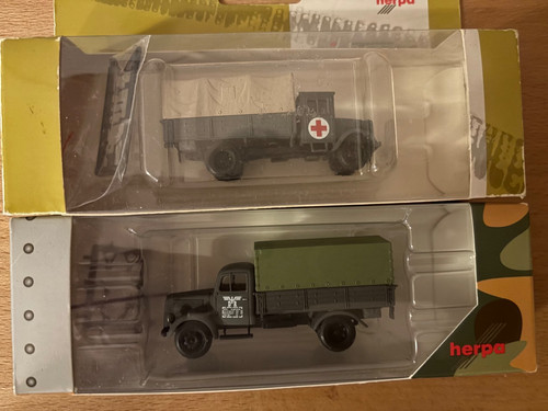 Herpa lkw set military - 1:87,