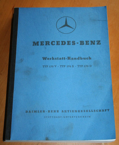 Mercedes werkstatthandbuch - werkstatthandbuch, w